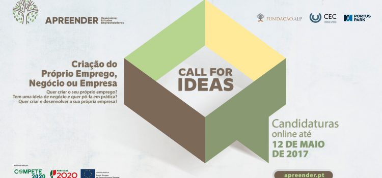 2º “Call for Ideas” – Projeto APREENDER 3.0